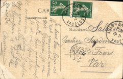 Vintage Postcard Old Avignon the palate of the Popes of Avignon with 18th