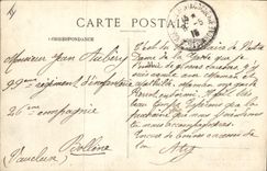 Vintage Postcard Marseilles the Nd hill of the Guard seen of the town hall Boats