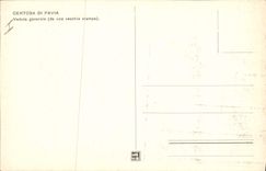 Vintage Postcard Certosa di Pavia Veduta general