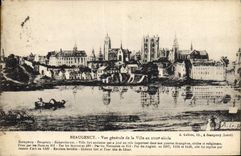 Vintage Postcard Beaugency Seen general of the city