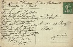 Vintage Postcard Beaugency Seen general of the city