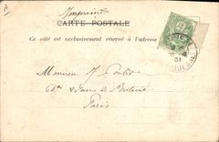 Vintage Postcard Holy Helene Eagle Napoleon 1st