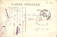 CPA Militaria Chasseurs Alpins Nos Alpins au bivouac