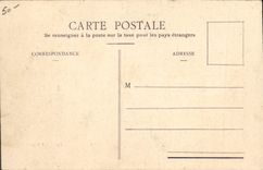 Vintage Postcard Militaria Alpine hunters Flag