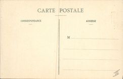 Vintage Postcard Militaria Alpine hunters in the glaciers of the Alps a crack