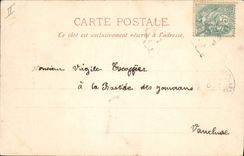 Vintage Postcard Militaria Alpine hunters Operations of Oisans winter