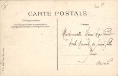 CPA Bateau Liberte Cuirasse d'escadre Detruit en rade de Toulon