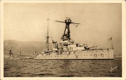 CPA Bateau Toulon Cuirasse Lorraine