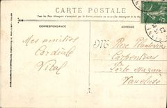 Vintage Postcard Bateau Catastrophe of Freedom the late chechmate is cut down on the turret