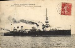 CPA Bateau Leon Gambetta Croiseur Cuirasse 
