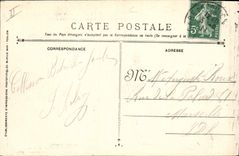 CPA Bateau Catastrophe du Cuirasse Liberte Pendant l'explosion de la soute a munitions avant 