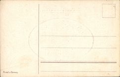 Vintage Postcard Fantasy Flowers Cock Hen Chicks