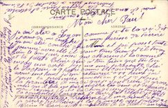 Vintage Postcard Roanne Chamber of commerce