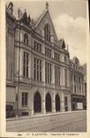 Vintage Postcard Chamber of commerce St Quentin
