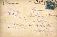 Vintage Postcard Chamber of commerce and the Boulogne quays on Sea