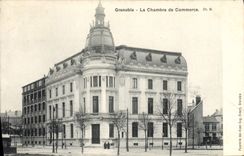 Vintage Postcard Grenoble Chamber of commerce