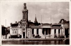 Vintage Postcard Sete Chamber of commerce