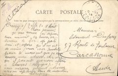 Vintage Postcard Chamber of commerce Trawl-net on the Saone