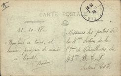 Vintage Postcard Dijon Produce exchange Church Saint Michel