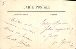 Vintage Postcard Soissons the produce exchange