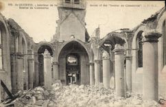 Vintage Postcard St Interior Quentin of the produce exchange