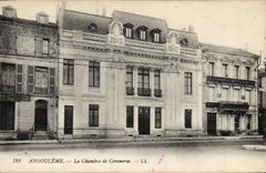 Vintage Postcard Angouleme Chamber of commerce