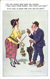 Vintage Postcard Fantasy Illustrator Woman Donald Mc Gill