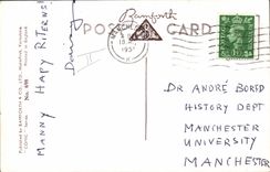 Vintage Postcard Fantasy Illustrator Child Never seen you with your husband