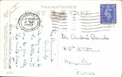 Vintage Postcard Fantasy Illustrator Sour Child i' m expecting you