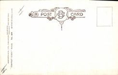 Vintage Postcard Fantaisie Illustrator Tempest Child I occupy a high situation