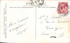 Vintage Postcard Fantasy Illustrator Child Fred Spurgin Her window