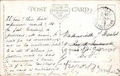 Vintage Postcard Fantasy Illustrator Children The hero