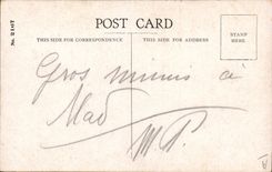 Vintage Postcard Fantasy Illustrator Child Dog Donald Mc Gill