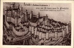 Vintage Postcard the Castle city