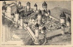 Vintage Postcard Pilgrimage of ND of Sion Vaudemont before 1636