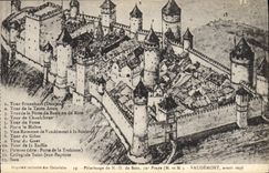 Vintage Postcard Pilgrimage of ND of Sion by Prayer Vaudemont before 1636