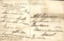 Vintage Postcard Meulan Seen general