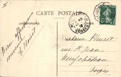 Vintage Postcard Clermont in Argonne 1654