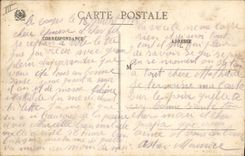 Vintage Postcard Seen of Strasbourg taken of the old bridge of donkey currently imperial bridge