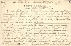 Vintage Postcard Chinon the Chinon old man