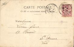 Vintage Postcard Bar the Duke in 1610