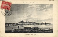 Vintage Postcard Mason in 1750