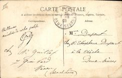 Vintage Postcard Mason in 1750