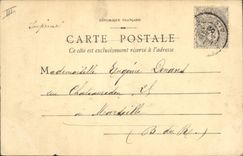 Vintage Postcard Vue of a remainder of fortifications has Macon