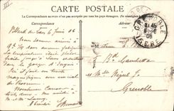 CPA Militaria Chasseurs Alpins Batterie alpine au Camp de la Fauge