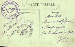 CPA Militaria Chasseurs Alpins dans les Alpes l'escalade