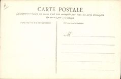 Vintage Postcard Bateau Léon Gambetta Armours squadron