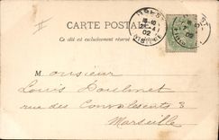 Vintage Postcard Boat Lalande Cruiser destroyer