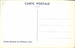 CPA Folklore Alsace Enfant