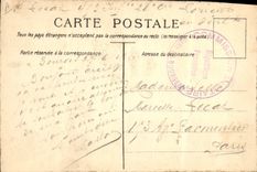 CPA Folklore Alsace Nous entrerons dans la Carriere 